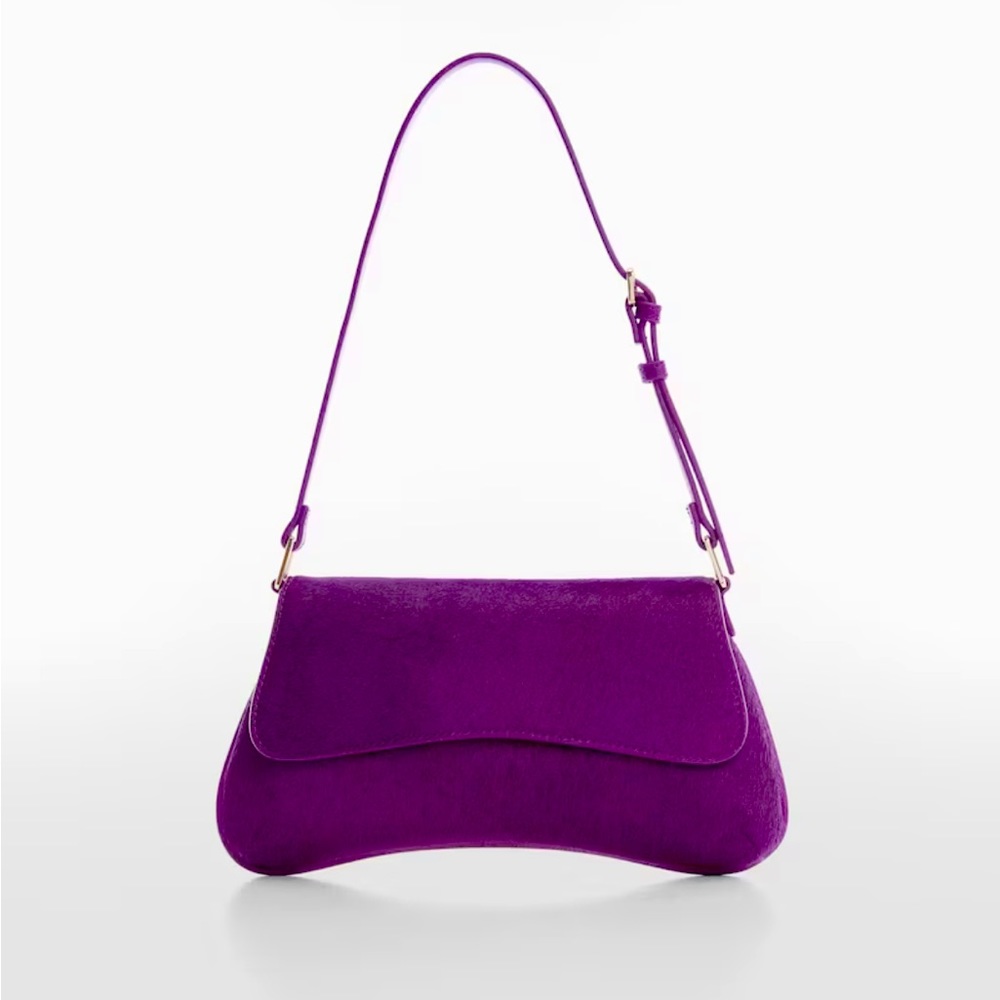 MNG Purple shoulder bag